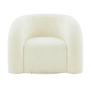 Slipper Velvet Swivel Chair