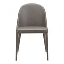 Burton Pu Dining Chair Dark Grey