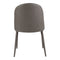 Burton Pu Dining Chair Dark Grey