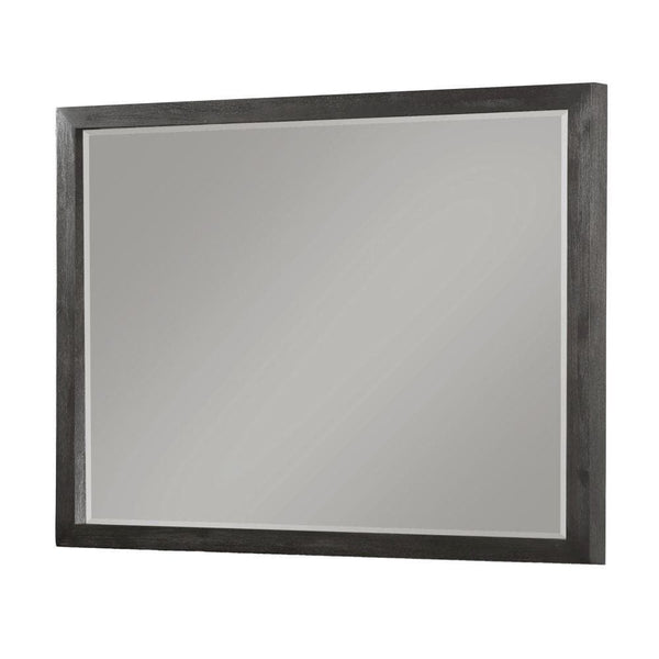 Oxford Mirror in Basalt Grey