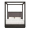 Oxford Upholstered Canopy Bed in Dolphin