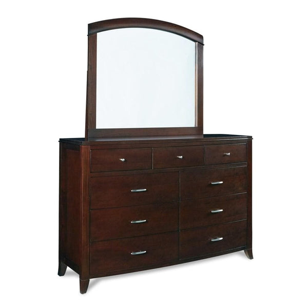 Brighton Nine Drawer Dresser In Cinnamon