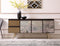 Modrest Phelan - Modern Smoked Ash & Brass Buffet