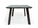 Modrest Chadwick Modern Ebony & Rosegold Dining Table