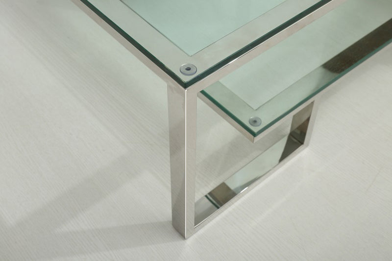 Modrest Topaz Modern Glass Coffee Table