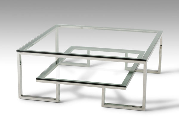 Modrest Topaz Modern Glass Coffee Table