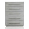 Destination Five Drawer Chest in Cotton Grey