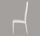 Donna - Contemporary White Leatherette Dining Chair (Set of 2)