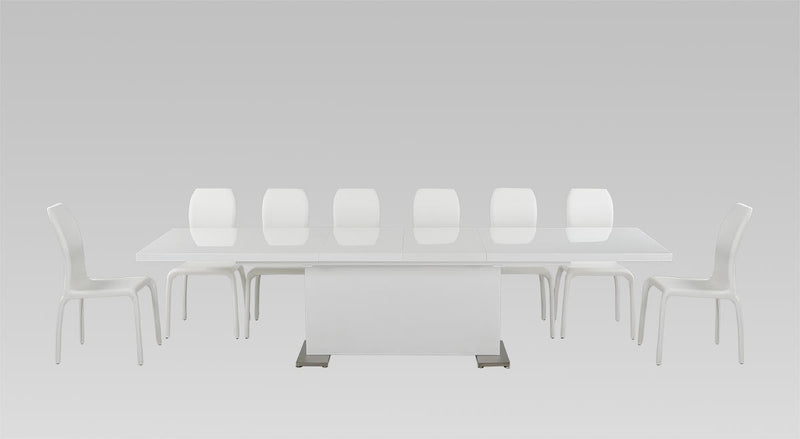 Modrest Bono "T" - Modern White Dining Table