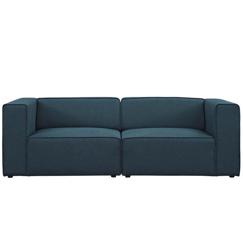 Mingle 2 Piece Upholstered Fabric Sectional