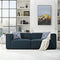 Mingle 2 Piece Upholstered Fabric Sectional