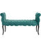 Adelia Chesterfield Tufted Velvet Bench