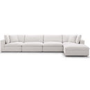 Cloud Down Filled 5 pcs Modular Sectional