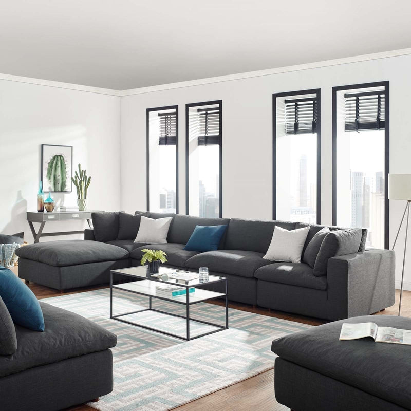 Cloud Down Filled 5 pcs Modular Sectional