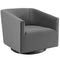 Twist Accent Lounge Performance Velvet Swivel Chair