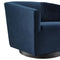 Twist Accent Lounge Performance Velvet Swivel Chair