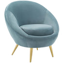 Circuit Performance Velvet Accent Chair