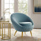 Circuit Performance Velvet Accent Chair