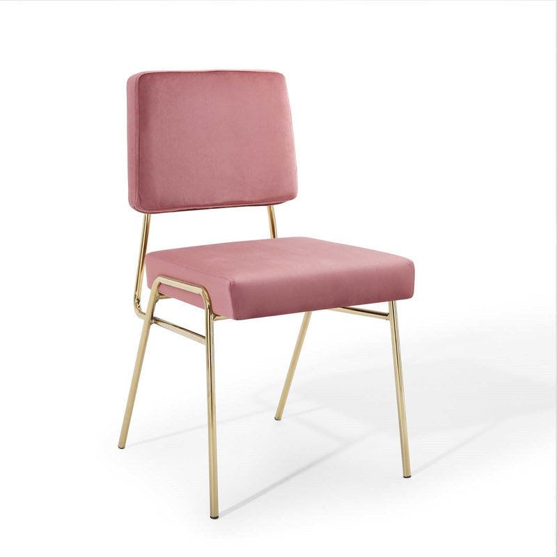 Craft Performance Velvet Dining Side Chair