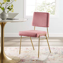 Craft Performance Velvet Dining Side Chair