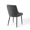 Upholstered Fabric Dining Chairs - Set of 2