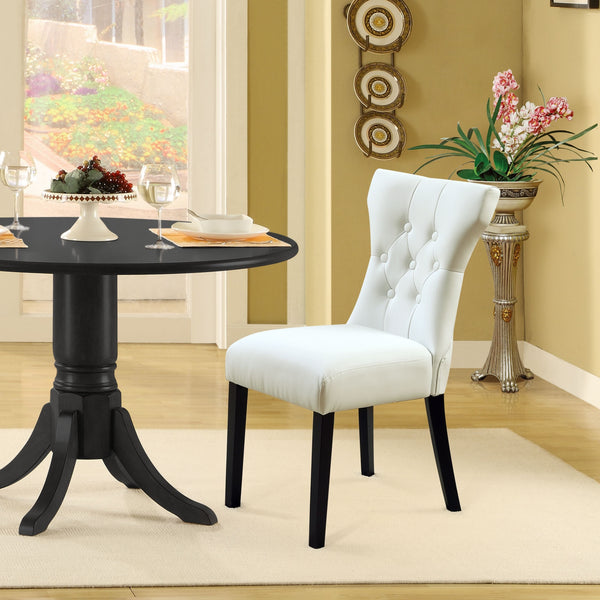 Silhouette Dining Vinyl Side Chair