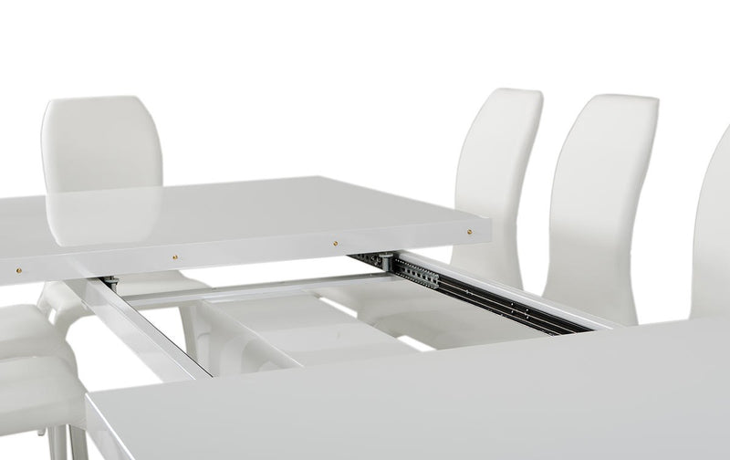 Modrest Bono "Z" - Modern White Dining Table