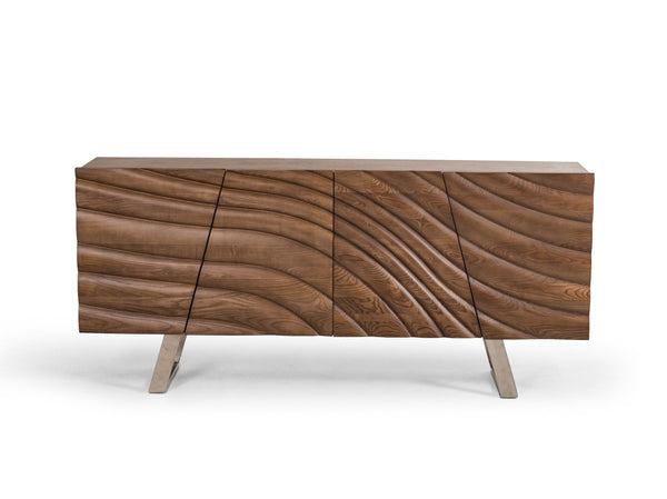 Modrest Finley Modern Walnut Buffet