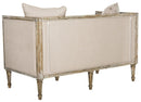 Leandra Rustic French Country Settee