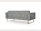 Moroni Frensen Grey Leather Sofa