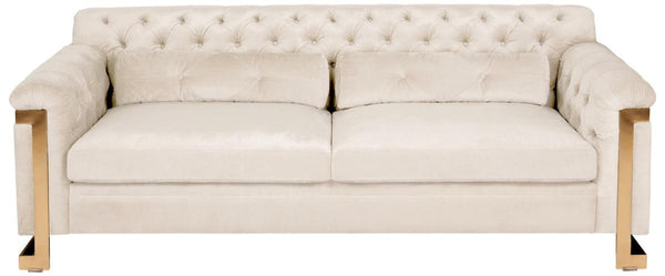 Lethbridge Velvet Sofa