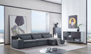 Divani Casa Paseo - Modern Grey Modular Sectional Sofa