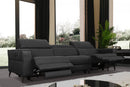 Divani Casa Nella - Modern Leather Sofa w/ Electric Recliners