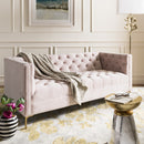 Vydia Velvet Tufted Sofa