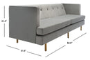 Konrad Velvet Sofa