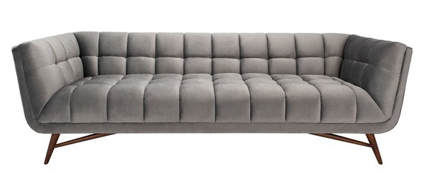 Onyx Mid - Century  Tufted Sofa