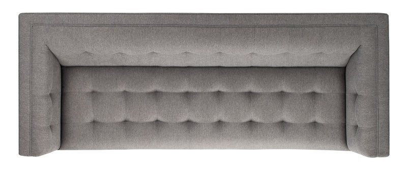 Garnet Linen Tufted Sofa