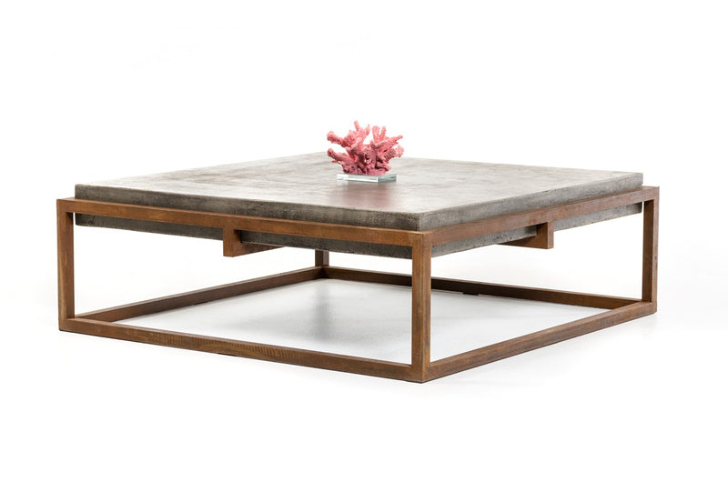 Modrest Shepard Modern Concrete Coffee Table