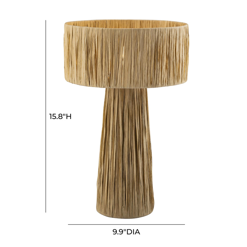 Shelby Rafia Table Lamp