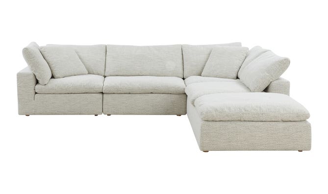 Cloud Luxe Modular Sectional 5 Pcs